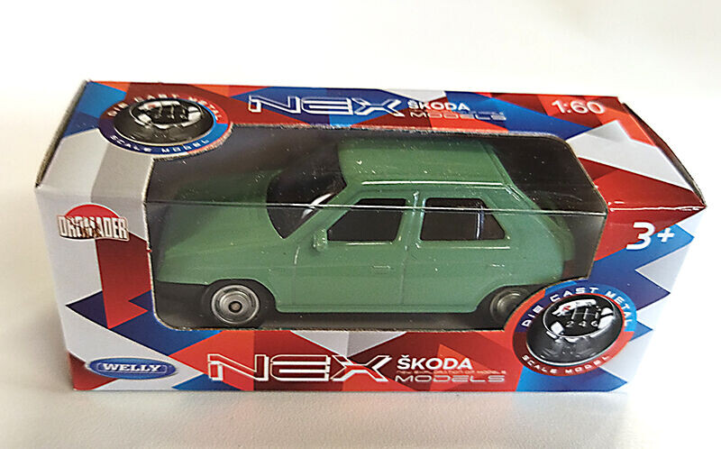Welly Škoda Favorit zelená 1:60  